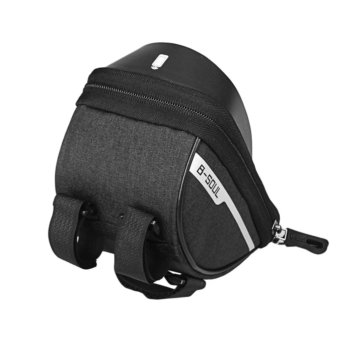 Wasserdichte Fahrradlenkertasche mit Sonnenschutz 1L – clever-campen Ansicht 6