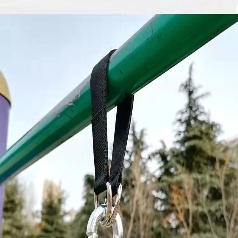 Hängematten Aufhängeset 200kg mit Karabiner und Ringen – clever-campen Ansicht 6