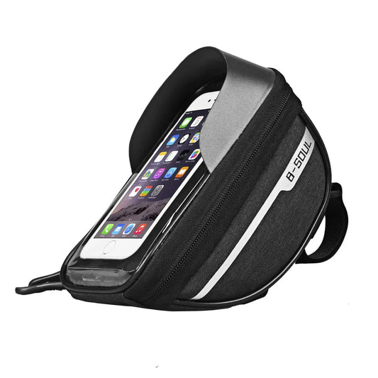 Wasserdichte Fahrradlenkertasche mit Sonnenschutz 1L – clever-campen Ansicht 2