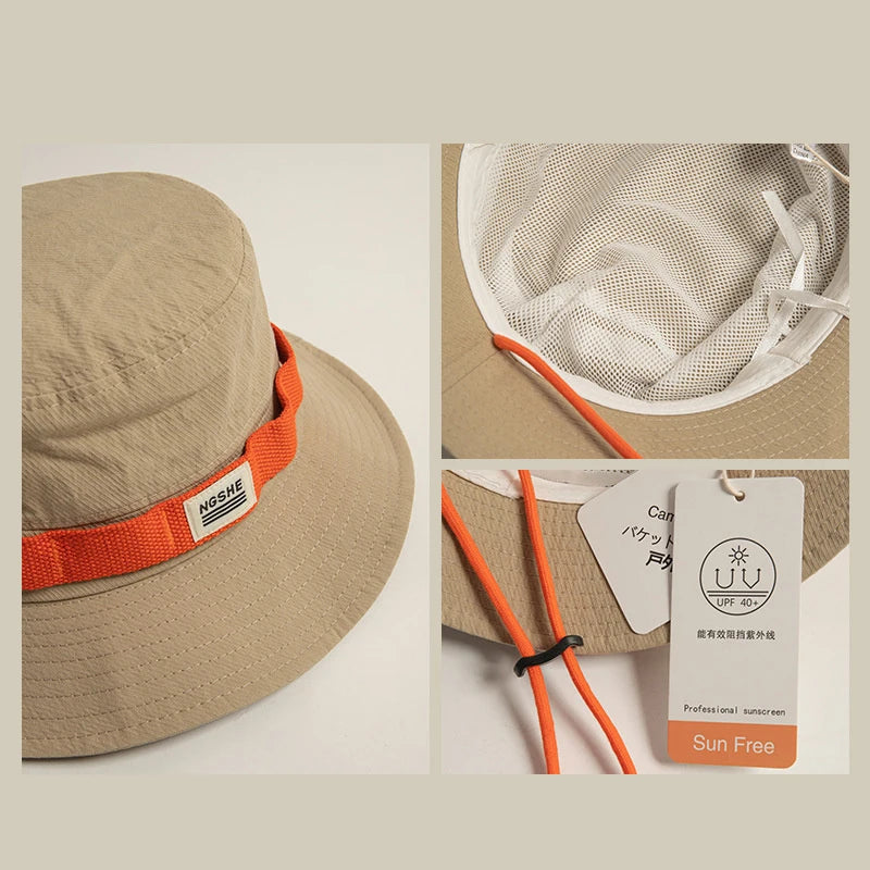 UV-Schutz Sonnenhut mit breiter Krempe – clever-campen Ansicht 5