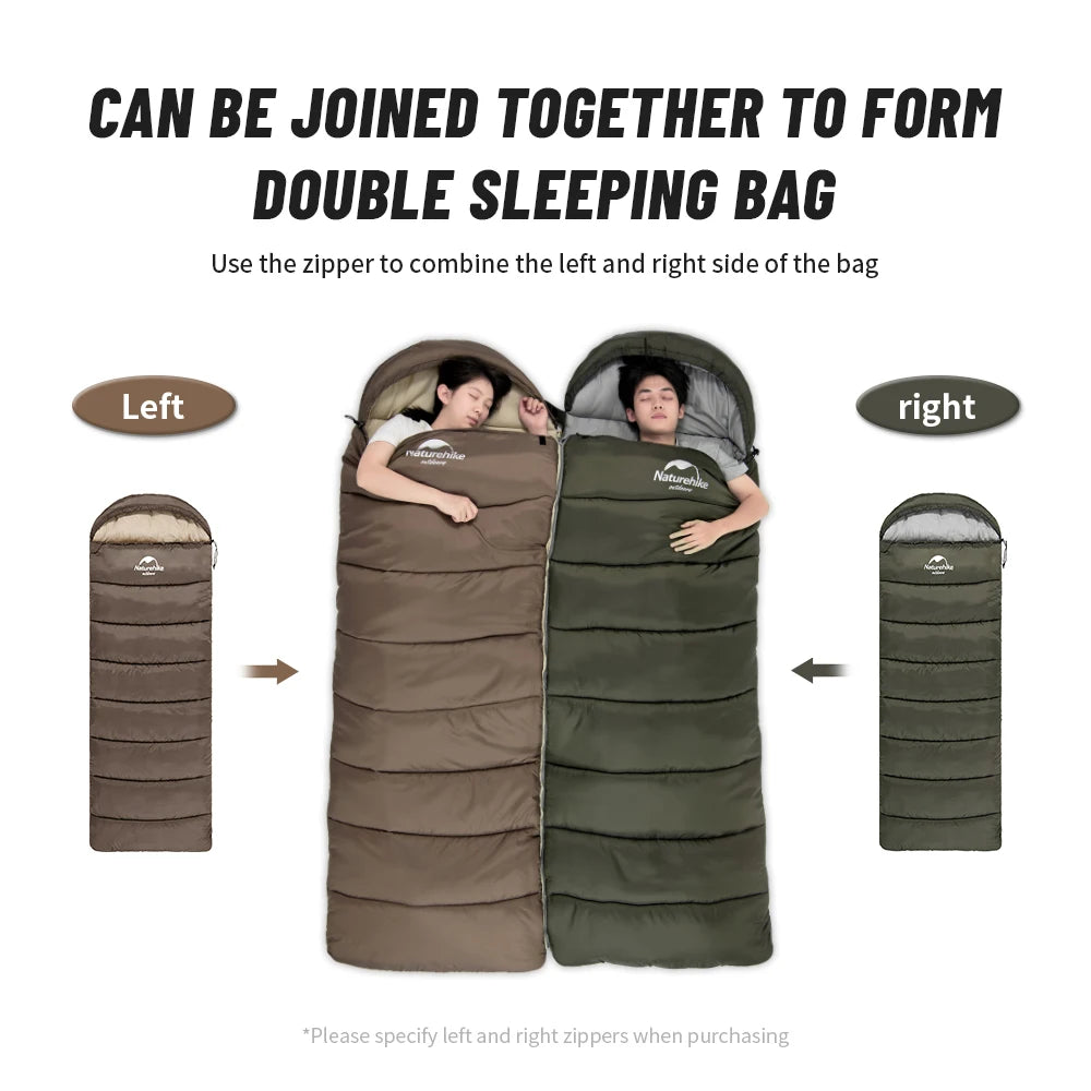 Naturehike Schlafsack Ultralight wasserdicht für Camping – clever-campen Ansicht 3