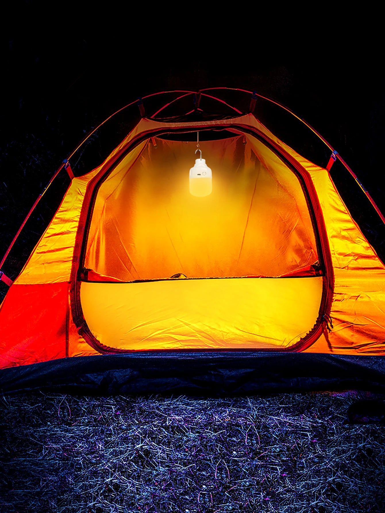 Tragbar USB-Ladbare LED-Campingleuchte für Wanderungen – clever-campen Ansicht 2