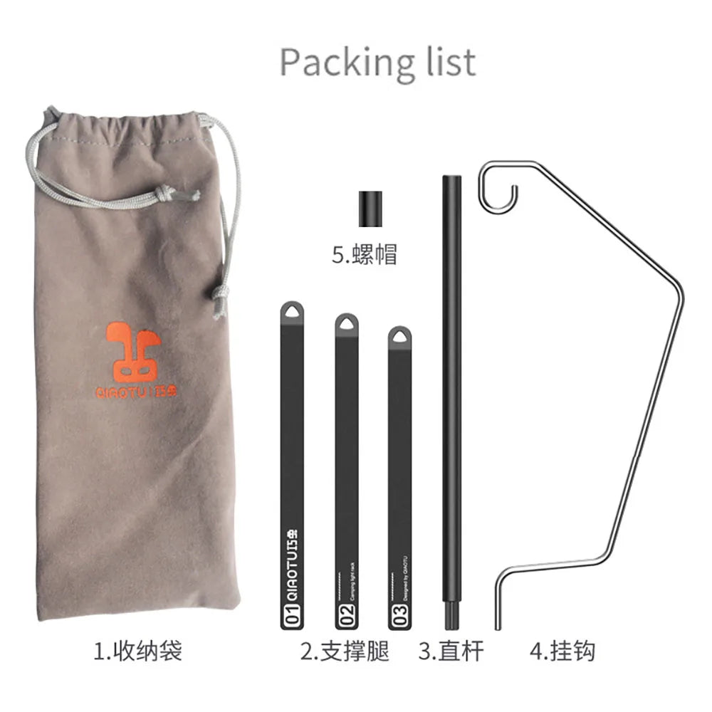 TARKA Ultralight Campinglaterne Ständer für Tisch – clever-campen Ansicht 6