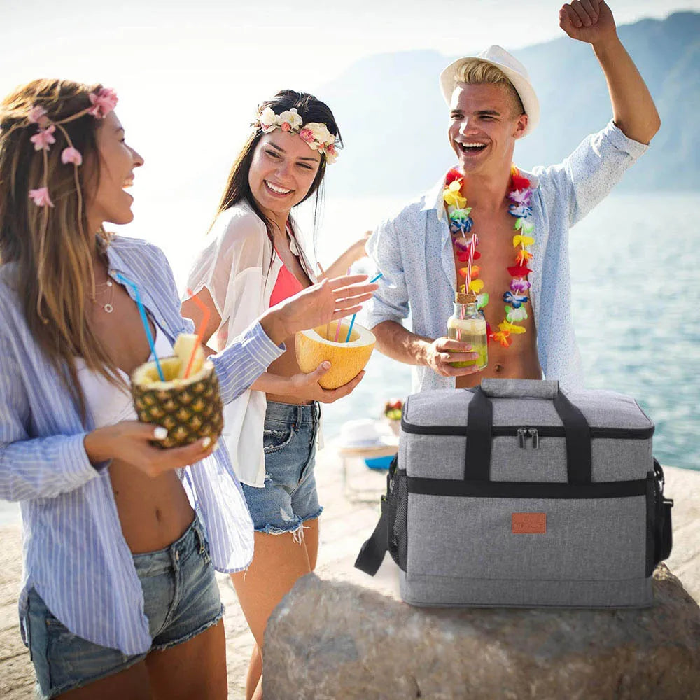 35L Faltbare Kühltasche für Picknick und Reisen – clever-campen Ansicht 4