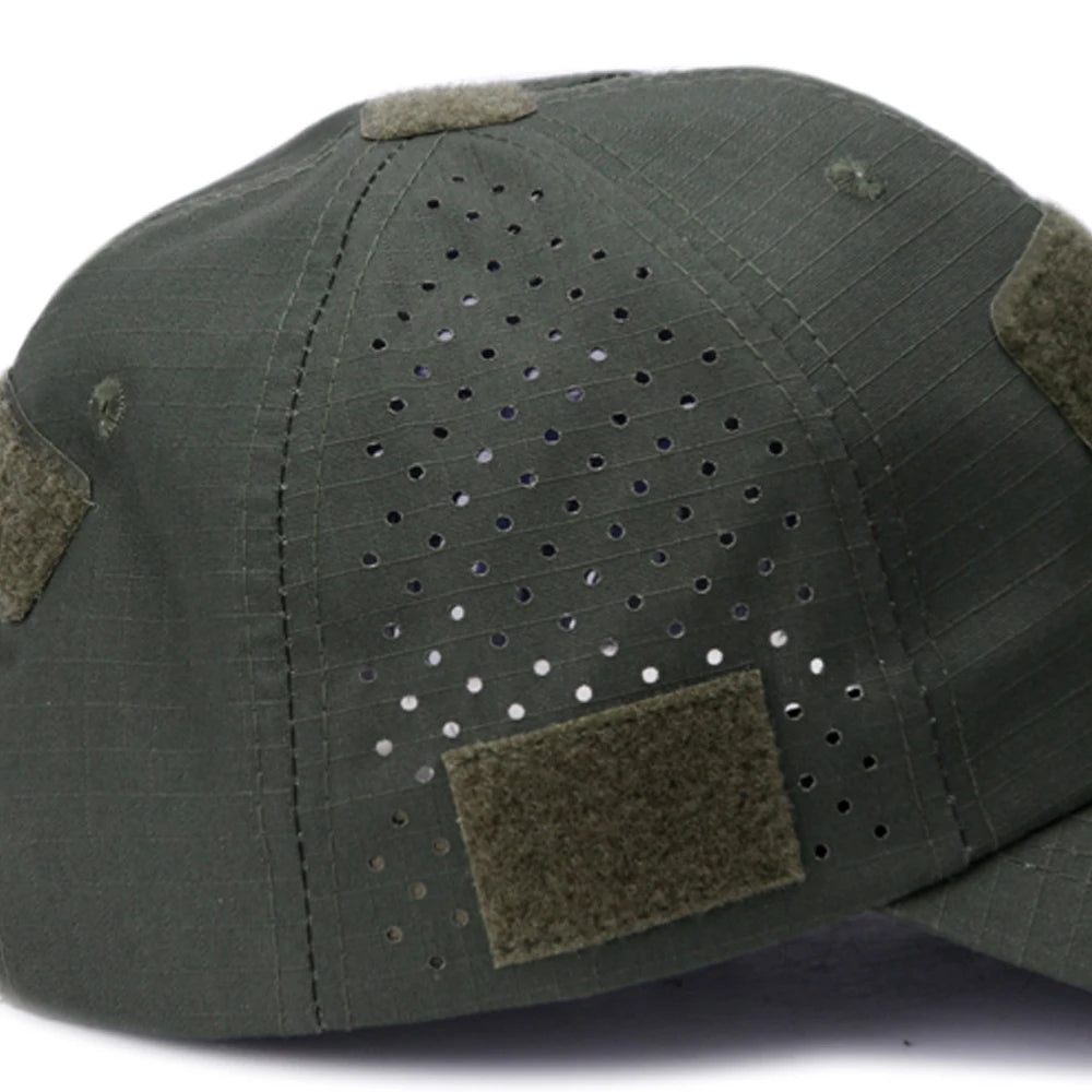 Unisex Camouflage Baseball Cap mit UV-Schutz – clever-campen Ansicht 4