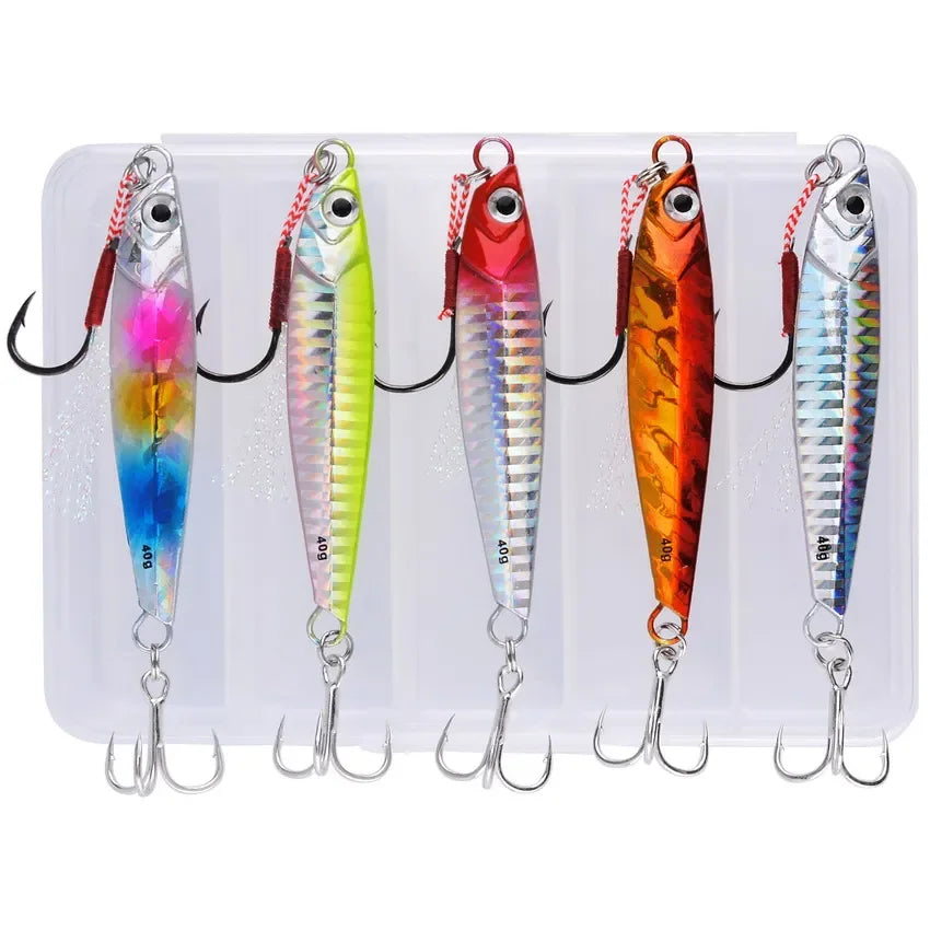 Metal Jig Angelköder 7g-40g für Salzwasserfischen – clever-campen Ansicht 2