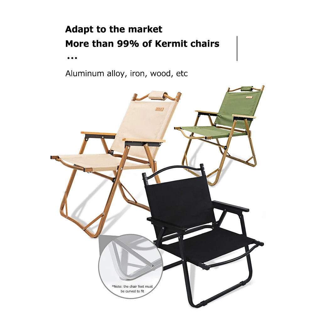 Rutschfeste Stuhlbeine Abdeckungen für Campingstühle – clever-campen Ansicht 5