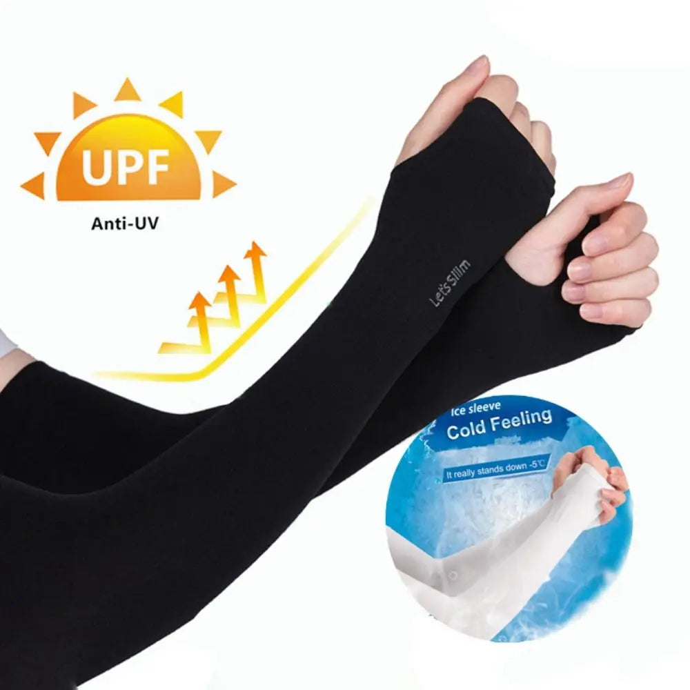 UV-Schutz Armstulpen für Damen und Herren – Fingerlos – clever-campen Ansicht 3
