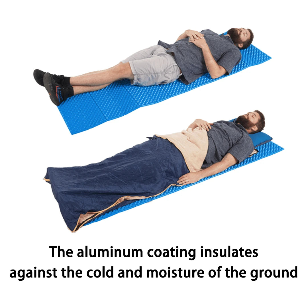 Aluminium Isomatte für Camping und Outdoor – faltbar – clever-campen Ansicht 3