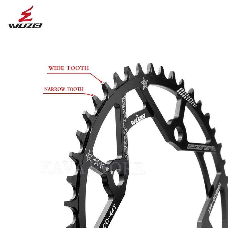 Wuzei 104BCD MTB Kettenblatt Narrow Wide 30-42T – clever-campen Ansicht 3