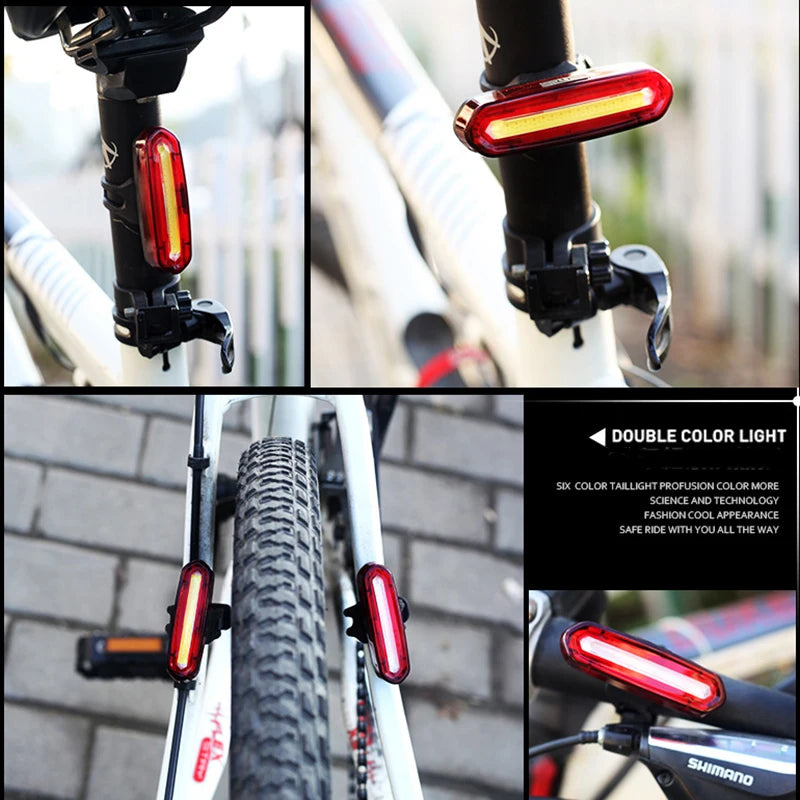Wasserdichte Fahrrad-Rücklampe mit USB-Aufladung – clever-campen Ansicht 2
