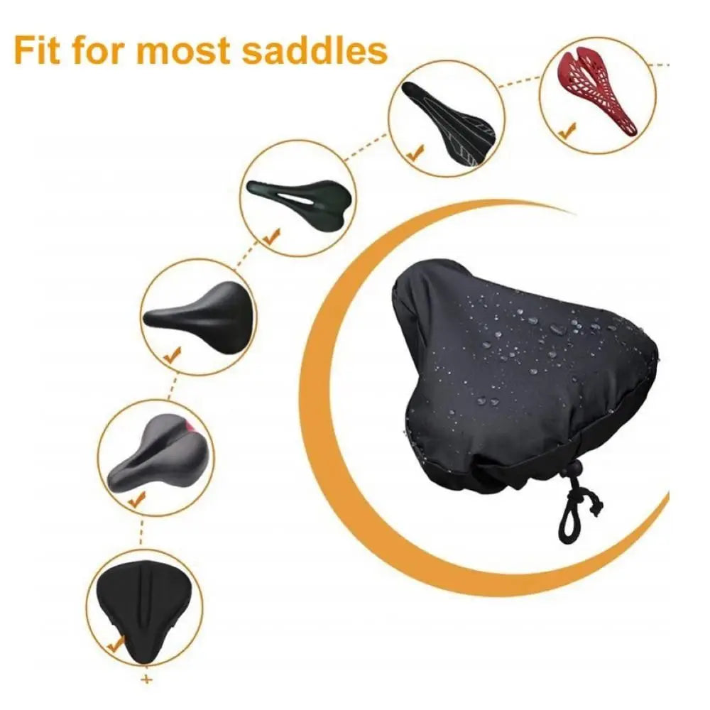 Wasserdichtes Fahrradsattel Regencover mit UV-Schutz – clever-campen Ansicht 5