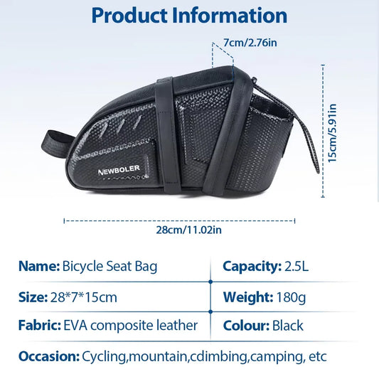 Wasserdichte Fahrradtasche für Trinkflasche und Werkzeuge – clever-campen Ansicht 2