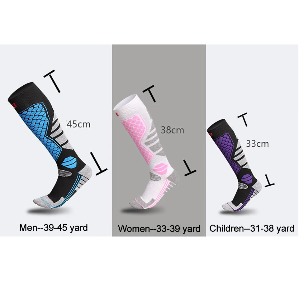 Wärmende Ski-Socken mit Anti-Rutsch und Kompression – clever-campen Ansicht 2
