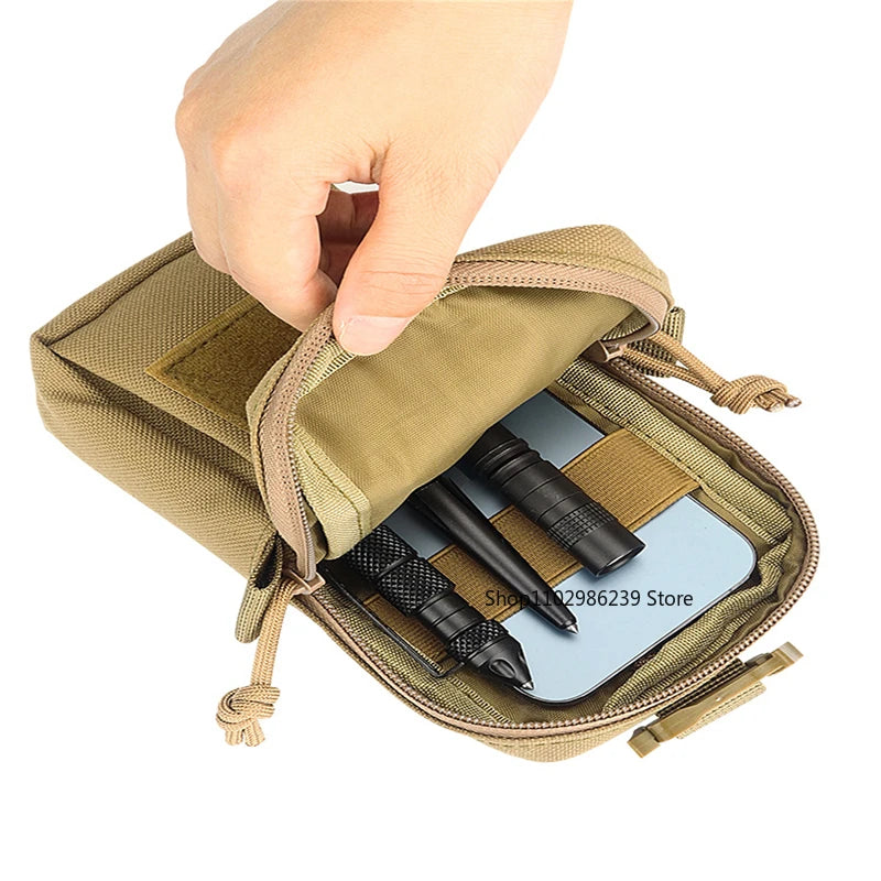 Praktische Schultertasche für Handy und Zubehör – clever-campen Ansicht 4