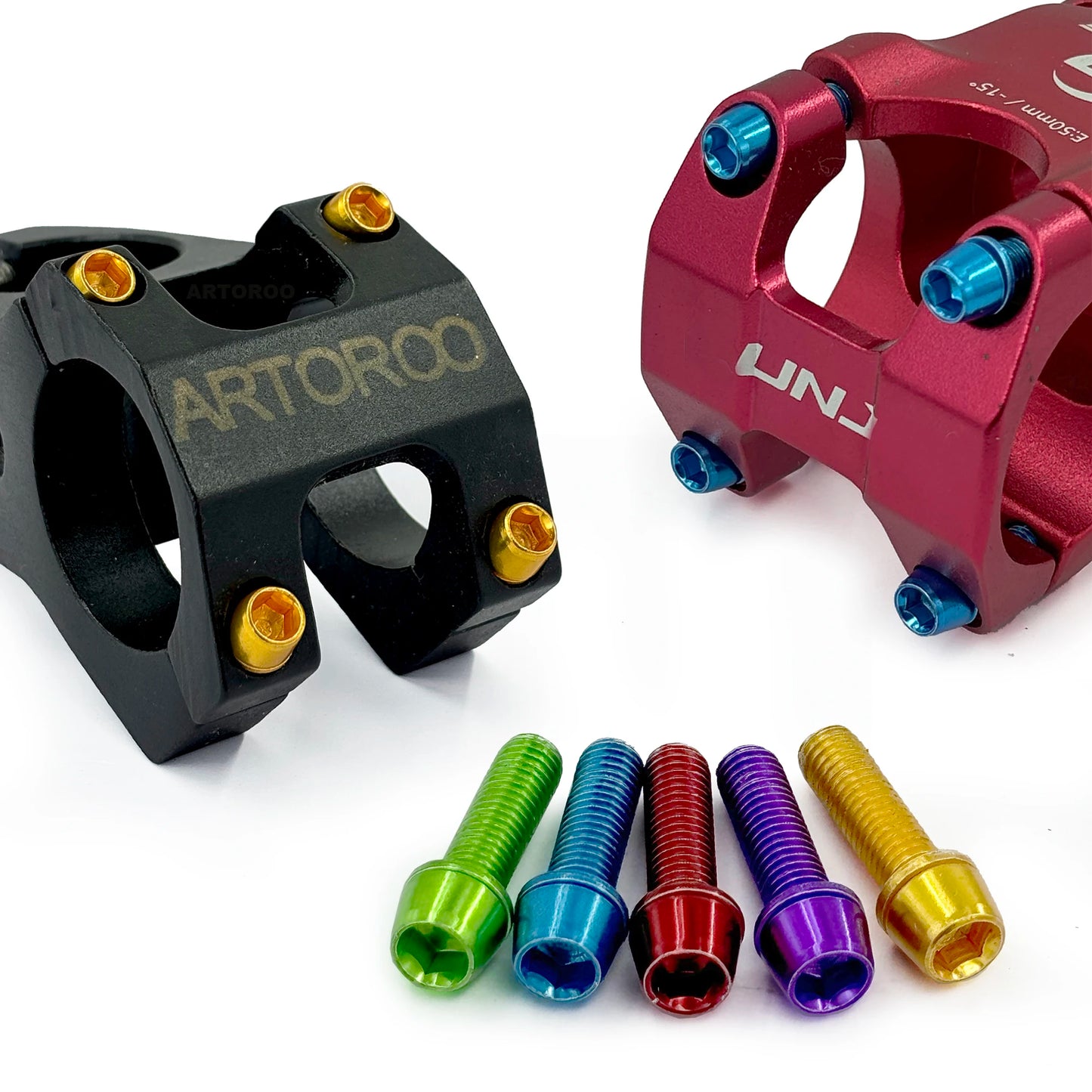 M5 Aluminium Fahrradlenker Schrauben, 18mm Bolzen Set – clever-campen Ansicht 5