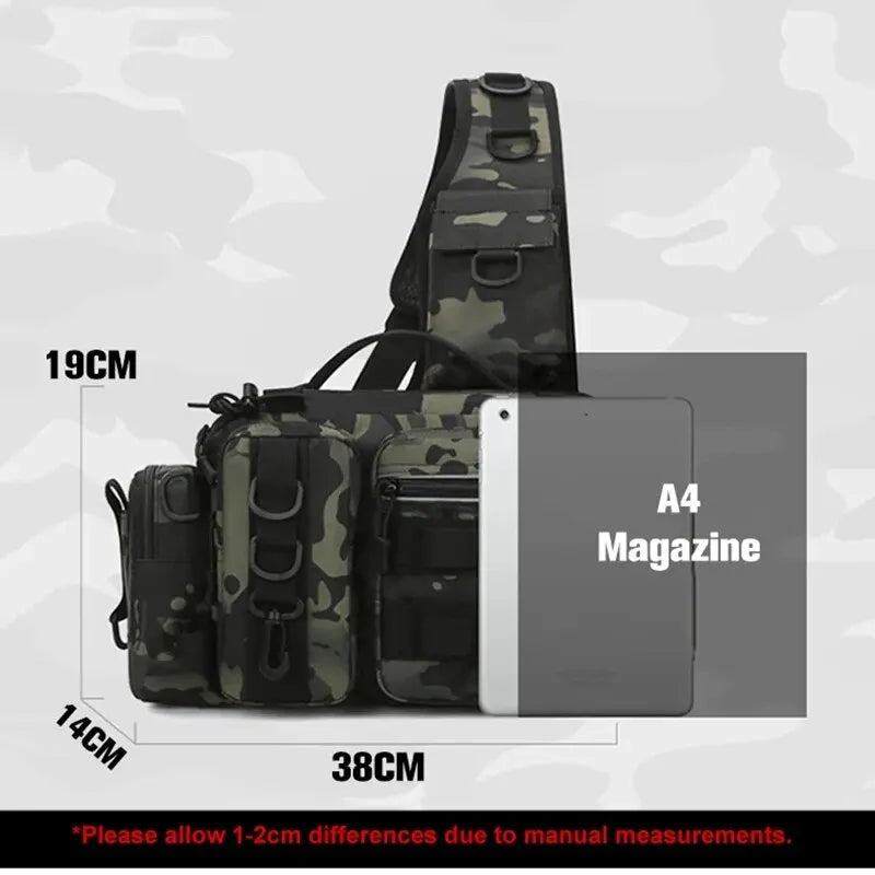Angler Rucksack mit Köderbox und Rutenhalter – clever-campen Ansicht 6