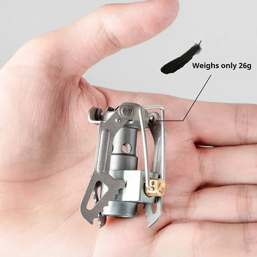 BRS Titanium Campingkocher 25g – Ultraleicht und kompakt – clever-campen Ansicht 2