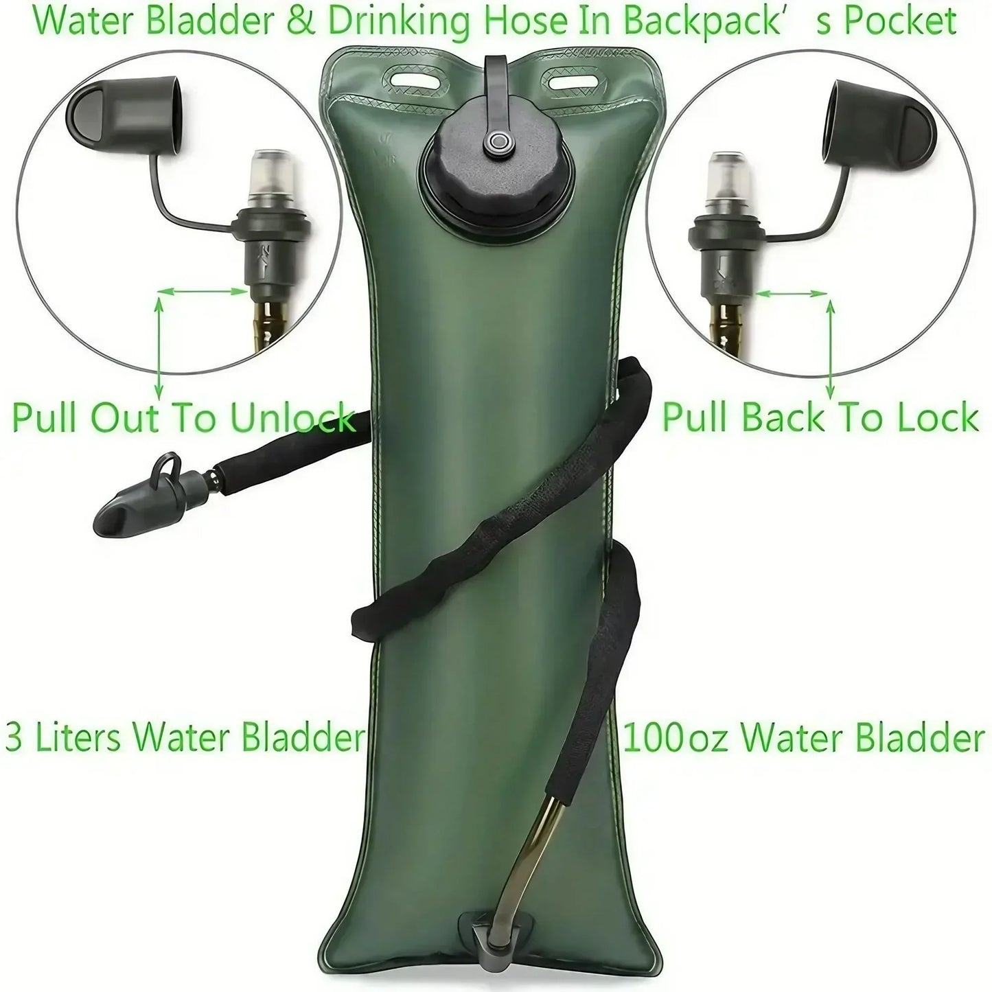 Taktischer Wasser-Rucksack 3L für Camping & Outdoor – clever-campen Ansicht 5