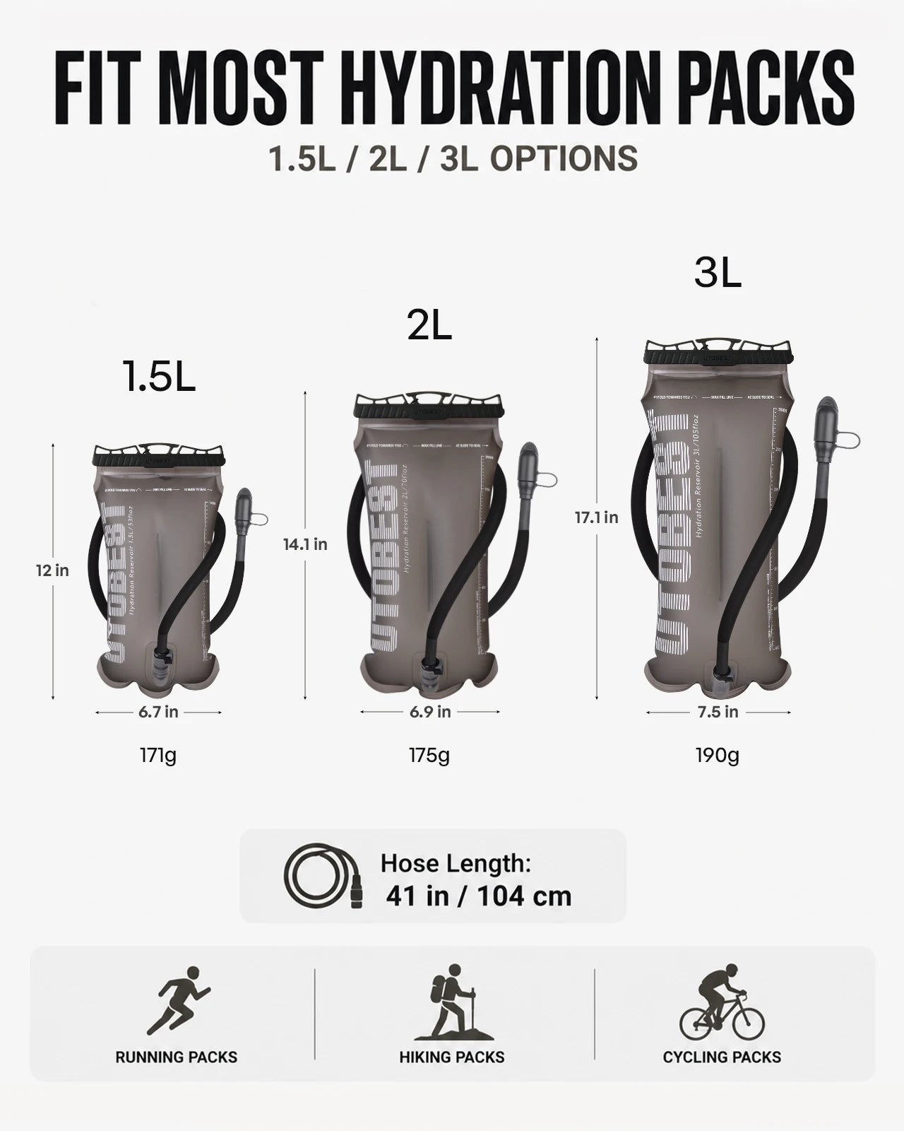 UTOBEST 2L Trinkblase für Camping & Outdoor – clever-campen Ansicht 5
