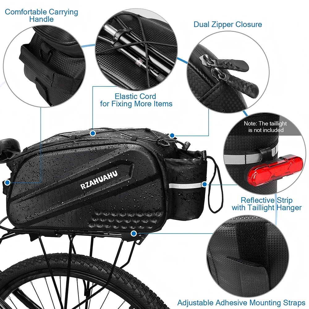 Faltbare Fahrradtasche mit grossem Volumen – clever-campen Ansicht 4