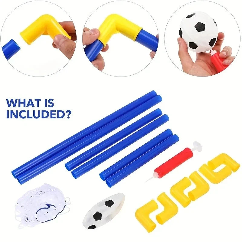Tragbares Mini Fussballtor Set für Strand & Garten – clever-campen Ansicht 3