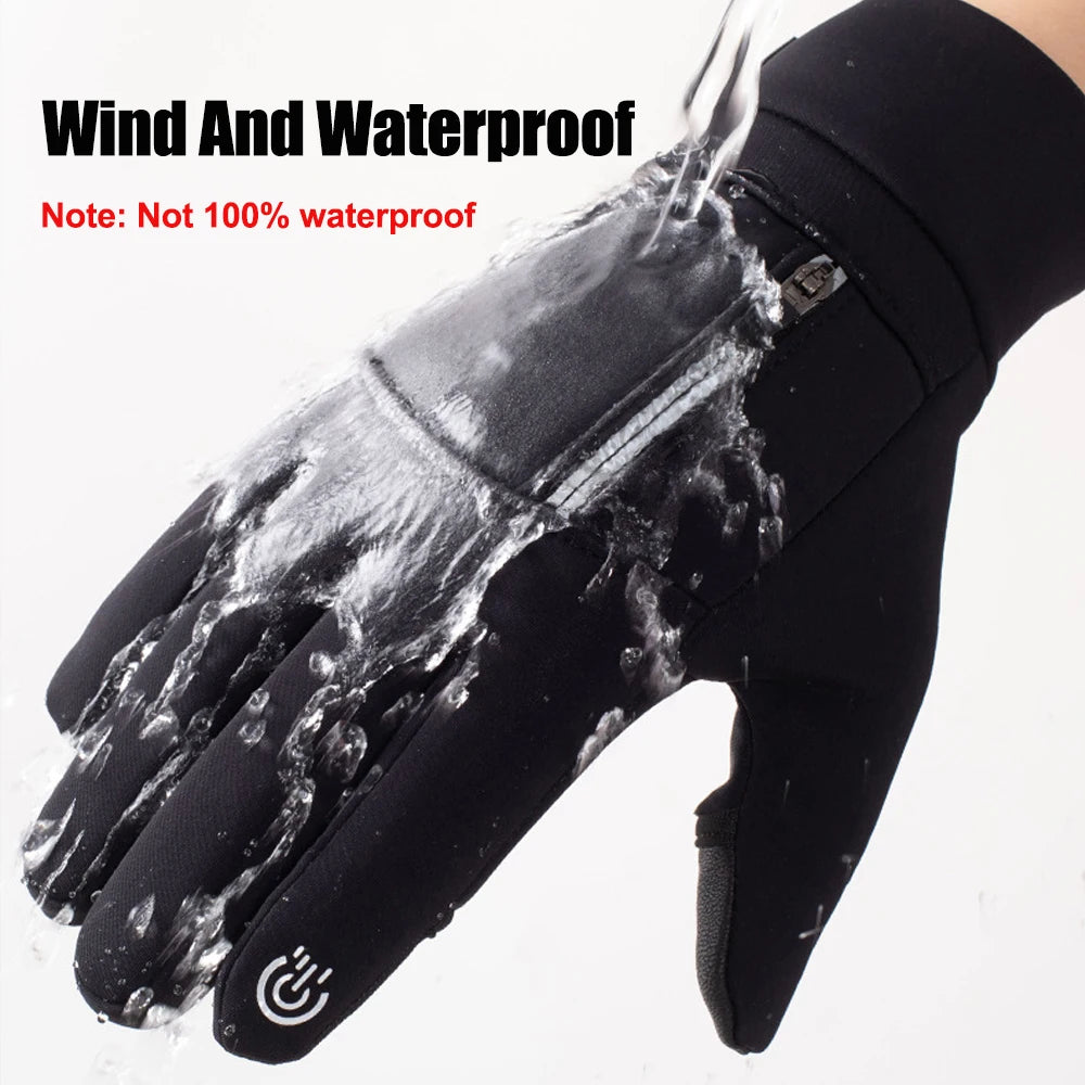 Wärmeisolierte Touchscreen-Handschuhe für Angler – clever-campen Ansicht 4