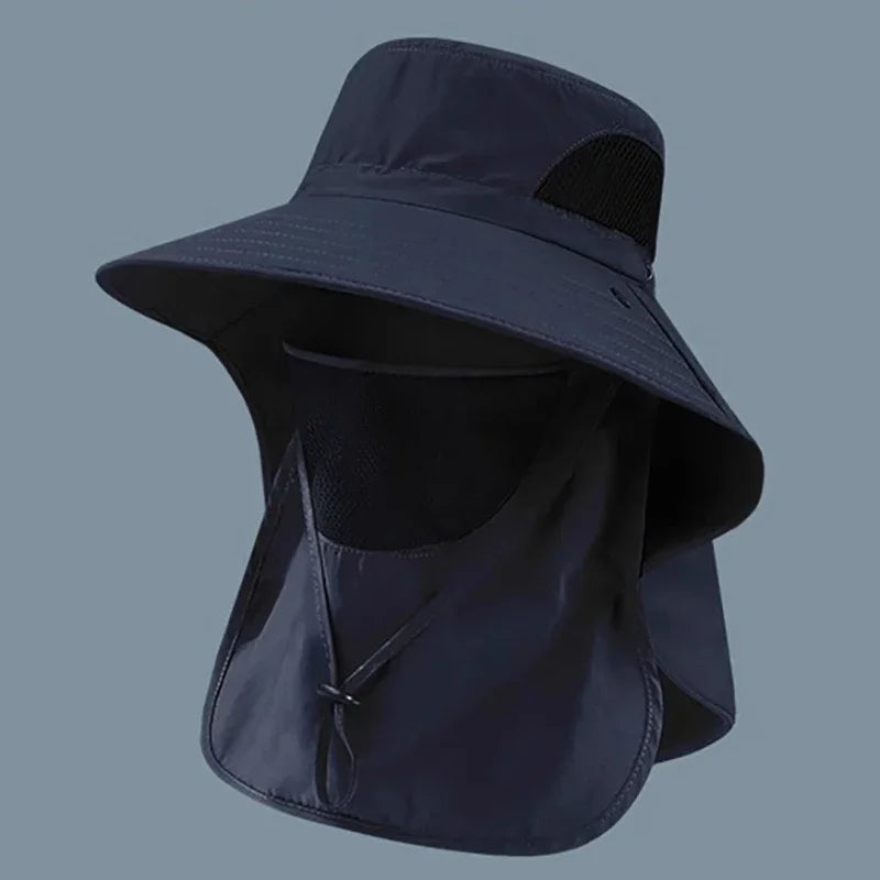 Wander-Cap mit UV-Schutz und Nackenklappe für Outdoor – clever-campen Ansicht 4