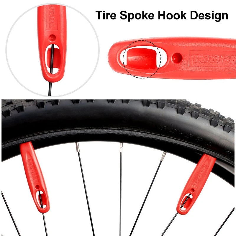Hochwertige Nylon Fahrrad Reifenheber 3er Set – clever-campen Ansicht 6