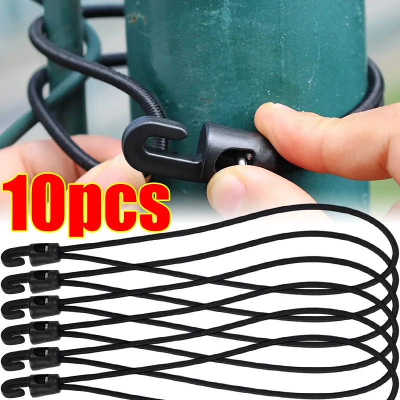 Spanngurte mit Haken – Elastische Bungee-Seile für Camping – clever-campen Ansicht 2