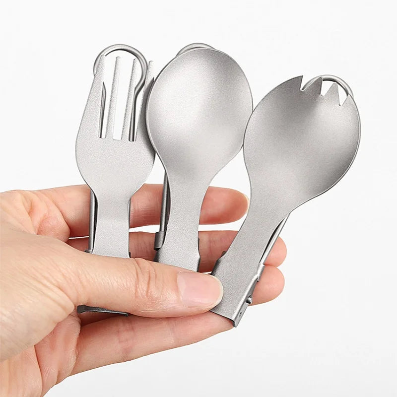 Titanium Faltbesteck Set für Camping und Outdoor – clever-campen Ansicht 6