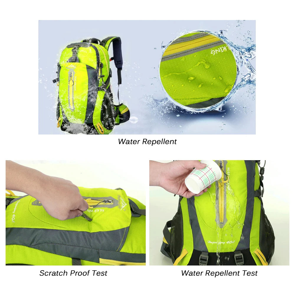 40L Wasserdichter Rucksack für Reisen – clever-campen Ansicht 4
