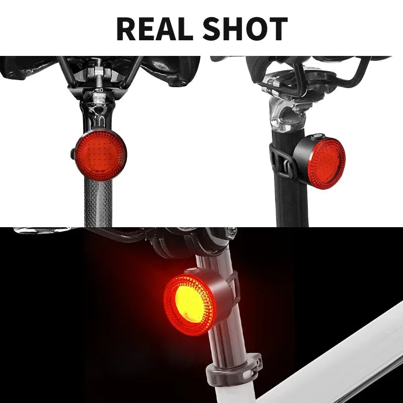 USB wiederaufladbare COB Fahrradlichter Set – clever-campen Ansicht 6