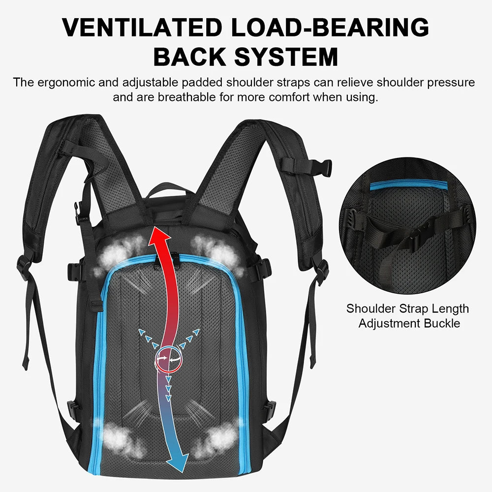 Atmungsaktives Mesh-Gewebe für Wander-Caps – als Rucksack – clever-campen Ansicht 5