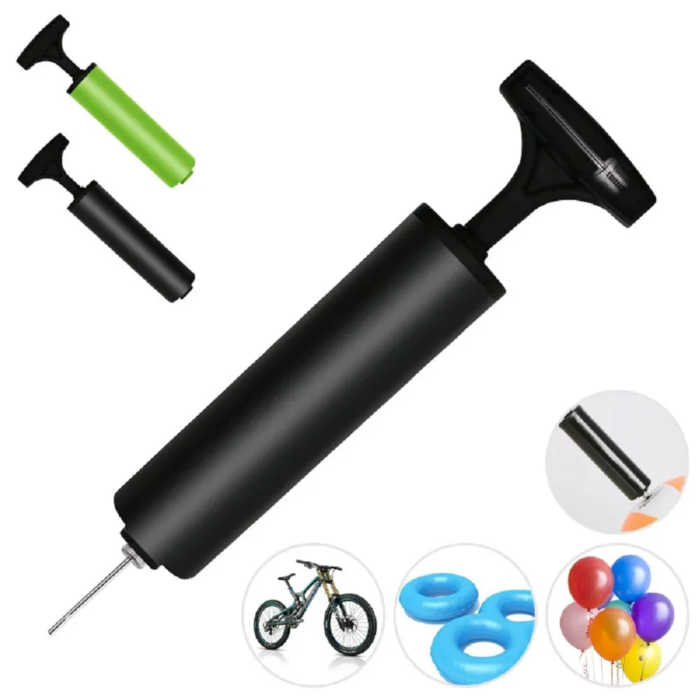 Fahrrad-Luftpumpe mit Nadel für Sportbälle und Schwimmreifen – clever-campen Ansicht 2