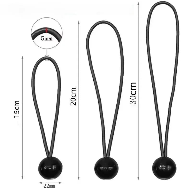Outdoor Bungee Cord mit Kugelverschluss für vielseitige – clever-campen Ansicht 3