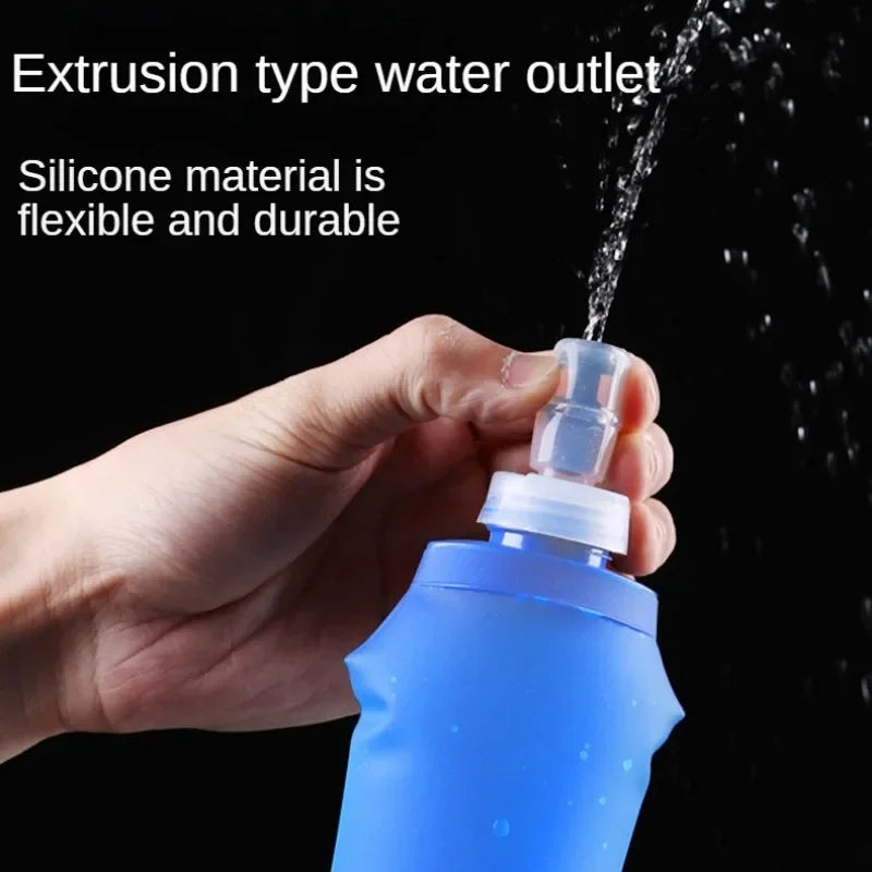 500ml faltbare Soft Flask Wasserflasche BPA-frei für Outdoor – clever-campen Ansicht 5