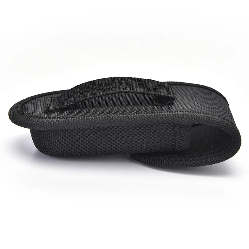 Nylon Halter für Taschenlampe – Schwarz – clever-campen Ansicht 4