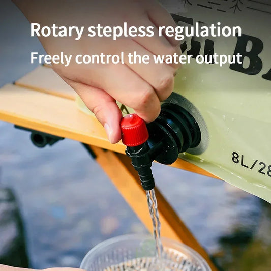 Faltbare Wasserblase 8L für Outdoor-Aktivitäten – clever-campen Ansicht 2