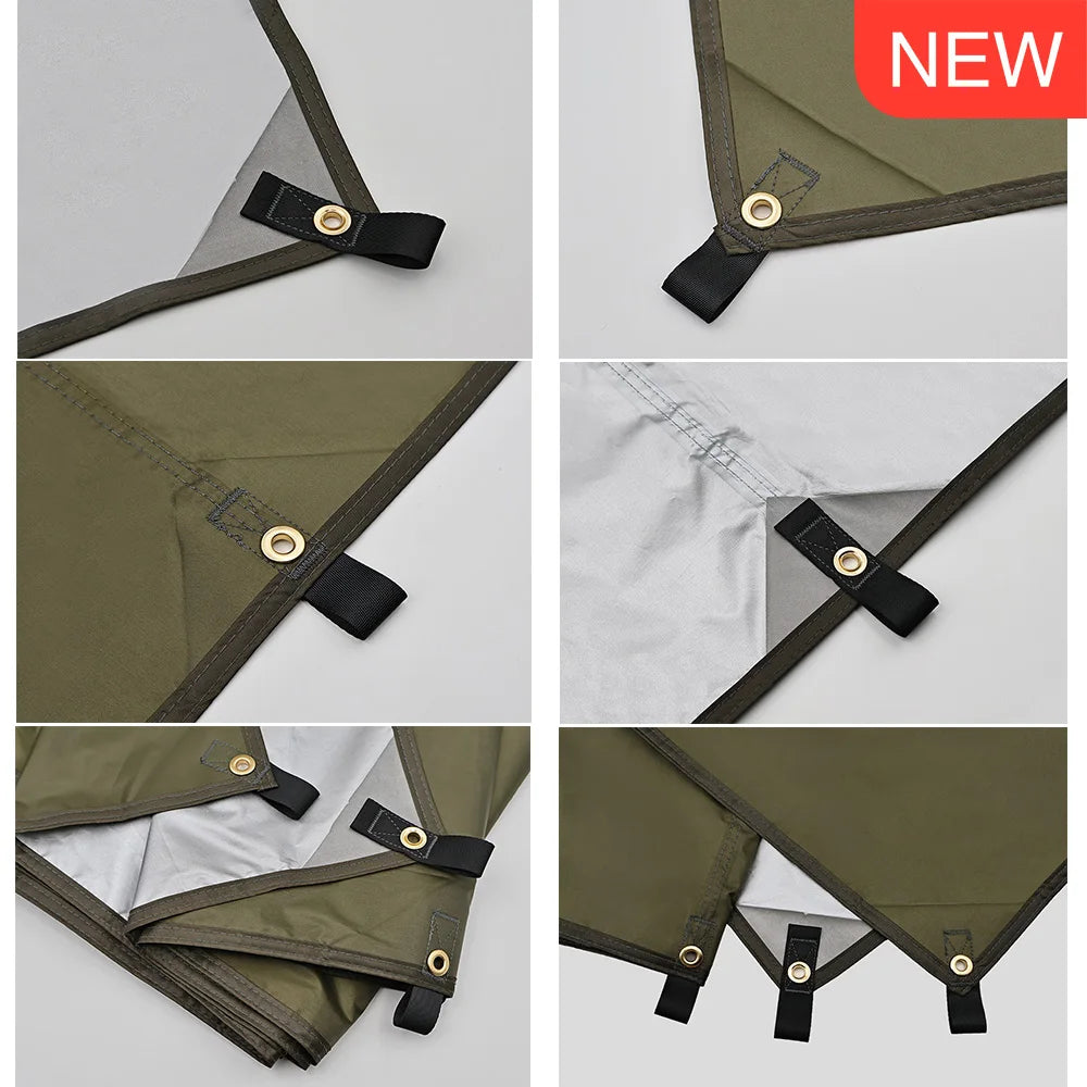 Wasserdichtes Camping Tarp für Outdoor-Aktivitäten – clever-campen Ansicht 3