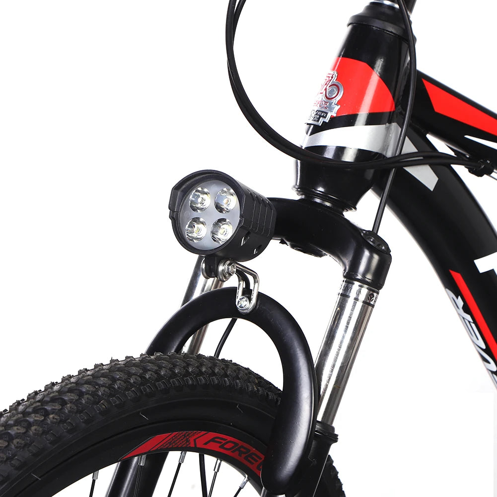 E-Bike Horn Beleuchtung 4 LED 12W 18W Wasserdicht – clever-campen Ansicht 3