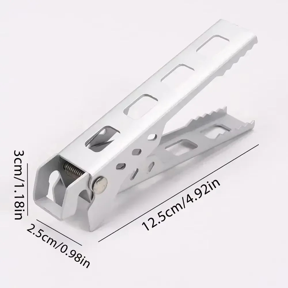 Aluminium Camping Clip für Kochgeschirr – Hitzeisolierter – clever-campen Ansicht 6