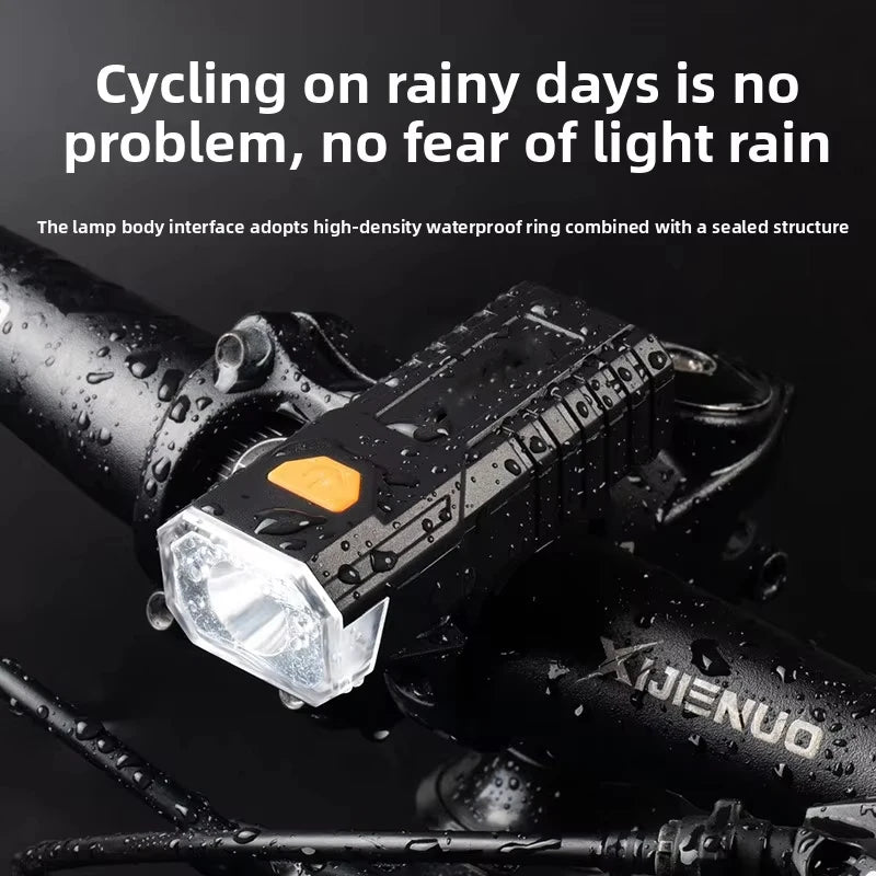 400 Lumen LED Fahrradlampe mit USB-C Aufladung – clever-campen Ansicht 3