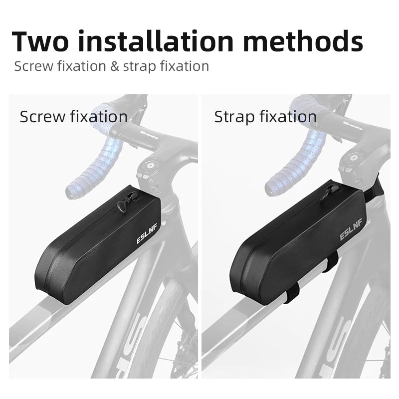 Wasserdichte Fahrrad-Tasche für Lenker mit grossem Volumen – clever-campen Ansicht 6