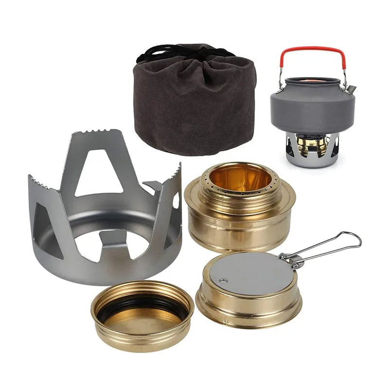 Campingkocher Mini Alkoholbrenner mit verstellbarer – clever-campen Ansicht 3