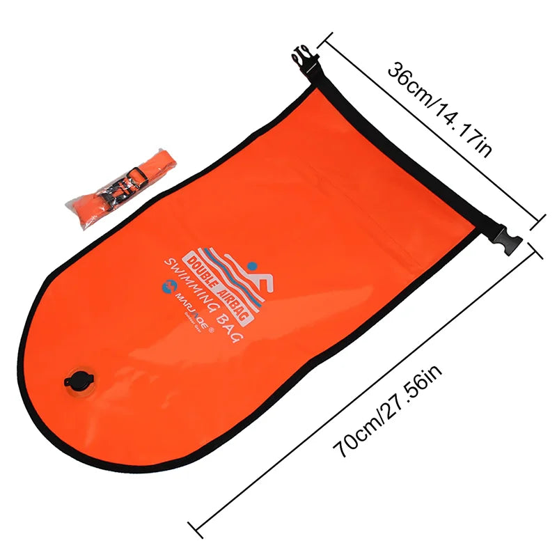 20L Schwimmboje mit Doppel-Luftkammer für Wassersport – clever-campen Ansicht 4