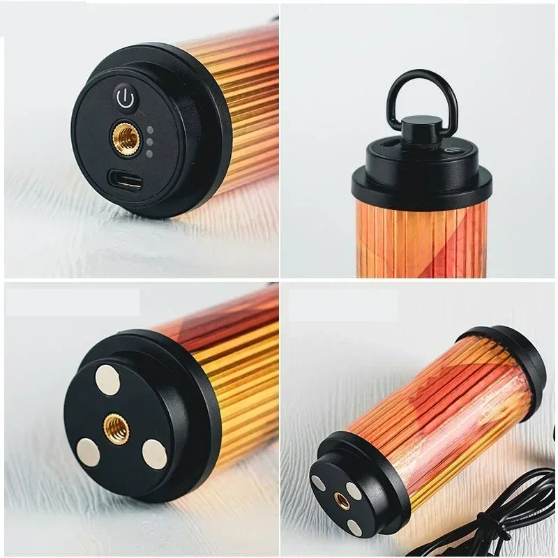 3000mAh USB Wiederaufladbare Campinglampe mit 5 Lichtmodi – clever-campen Ansicht 4