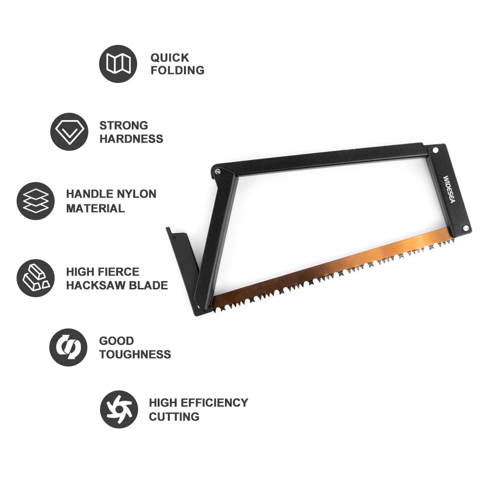 Widesea Klappsäge 32cm – Tragbar für Camping & Outdoor – clever-campen Ansicht 3