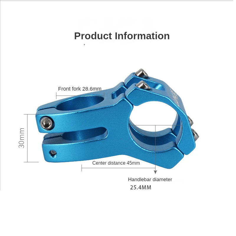 MTB Vorbau 45mm für Fahrradlenker 25.4/31.8mm – clever-campen Ansicht 5