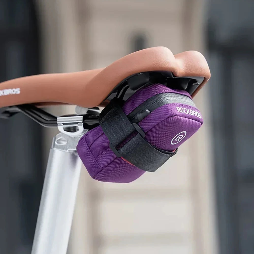 ROCKBROS Mini Fahrradsattel Tasche 0.35L leicht und tragbar – clever-campen Ansicht 2